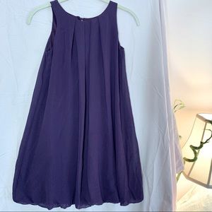 Un Deux Trois girl’s purple balloon dress